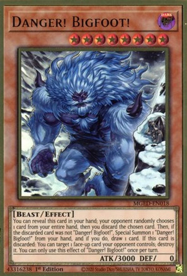 Danger! Bigfoot! (Alternate Art) | MGED-EN018